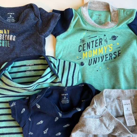 🚀 Baby Boy, Space Theme, 6 item Bundle - Picture 5 of 16